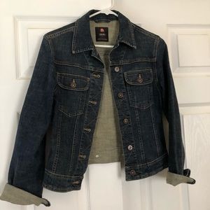 Colin’s Dark Denim Button-Down Jean Jacket